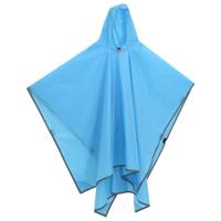 VidaXL Regenponcho met capuchon 2-in-1 ontwerp 223x145 cm blauw - thumbnail