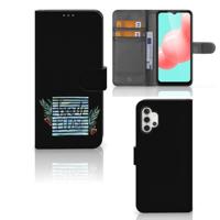 Samsung Galaxy A32 5G Leuk Hoesje Boho Beach | Portemonnee hoesje - thumbnail