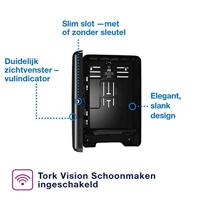 TORK 552008 Elevation Handdoekdispenser Kunststof Zwart 1 stuk(s) - thumbnail