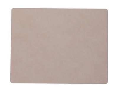 LIND DNA - Dinner Mat Square - Placemat 35x45cm Nupo Clay Brown