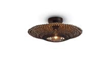 GOOD&MOJO Plafondlamp 'Kalimantan' Bamboe, 44cm, kleur Zwart/Naturel - thumbnail