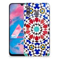Samsung Galaxy M30 | TPU | Siliconen hoesje | Mozaïek - thumbnail