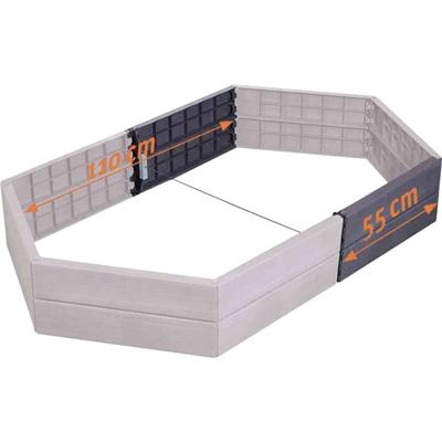 GRAF 645101 ERGO-hoogbeet uitbreidingsset set: 2 stuks, inclusief connector 1 stuk(s)