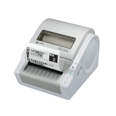Brother TD-4100N Labelprinter Thermisch 300 x 300 dpi Etikettenbreedte (max.): 102 mm USB, RS-232, LAN