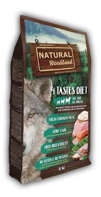 NATURAL WOODLAND 4 TASTES DIET 10KG NATURAL WOODLAND 4 TASTES DIET 10KG