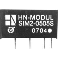 HN Power SIM2-0905S-SIL7 DC/DC-converter, print 9 V/DC 5 V/DC 400 mA 2 W Aantal uitgangen: 1 x Inhoud 1 stuk(s) - thumbnail
