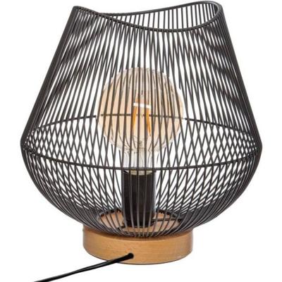 Bureaulamp Atmosphera Jena Zwart Metaal 40 W (Ø 28 x 26 cm)