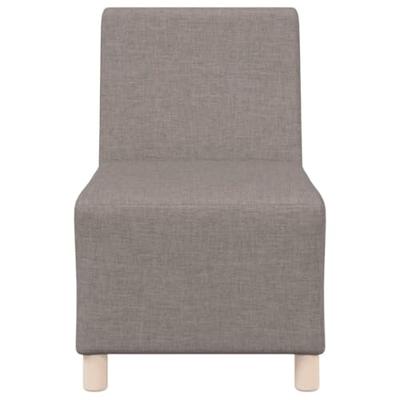 Fauteuil 55 cm stof taupe