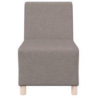Fauteuil 55 cm stof taupe - thumbnail