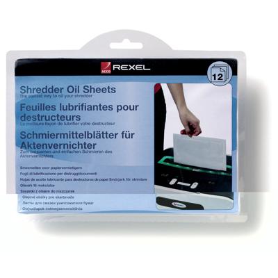 Rexel geoliede bladen, pak van 12 stuks