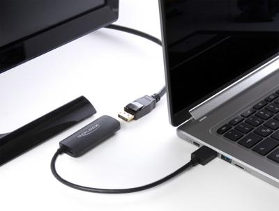 Delock 63206 Adapter HDMI-A male naar DisplayPort female 4K 60 Hz Delock 63206 Adapter HDMI-A male naar DisplayPort female 4K 60 Hz
