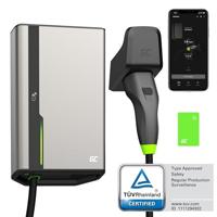 Wandbox HabuDen Green Cell 22kW 32A - 7,5m kabel met NFC - thumbnail