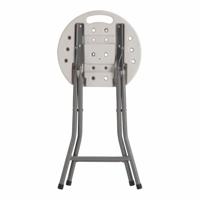 Opvouwbare stoel EDM 73798 Wit 33 x 30 x 45 cm - thumbnail