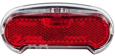 AXA Achterlicht Riff Batlow LED batterij aan/auto/uit zwart