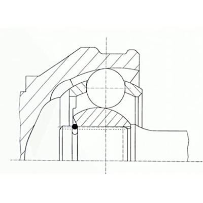 Homokineet reparatie set, aandrijfas 36110