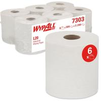 Poetspapier wypall l20 2laags 380 vel wit - thumbnail