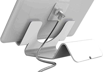 Maclocks tablet beveiligingsstandaard met 1,8 meter kabel wit