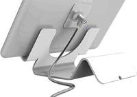 Maclocks tablet beveiligingsstandaard met 1,8 meter kabel wit - thumbnail