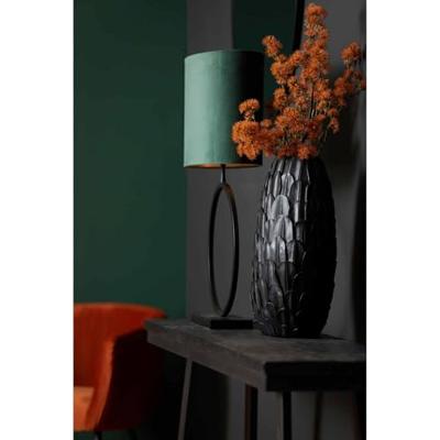 Light & Living Tafellamp 'Liva' 52cm, kleur Mat Zwart (excl. kap)