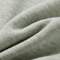 Kindertrui 128 gemleerd lichtkaki - thumbnail