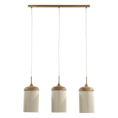 Hanglamp Denia 3-lichts naturel Hanglamp Denia 3-lichts naturel