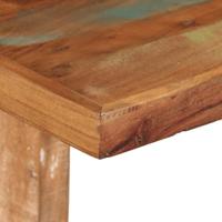 Eettafel 110x55x78 cm massief gerecycled hout - thumbnail