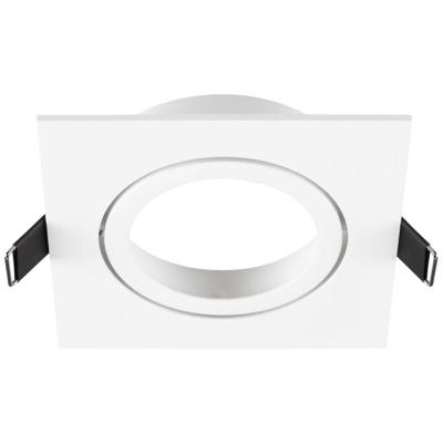 SLV InbouwringNew Tria 95 vierkant wit - zonder fitting - 1007448