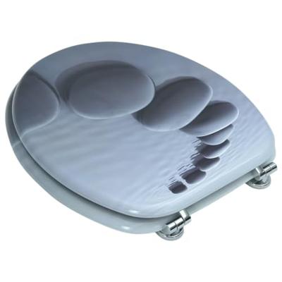 VidaXL Toiletbril stenen mdf VidaXL Toiletbril stenen mdf