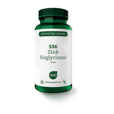 AOV 536 Zink Bisglycinaat 15mg Capsules