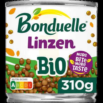 Bonduelle Linzen Bio 310g bij Jumbo