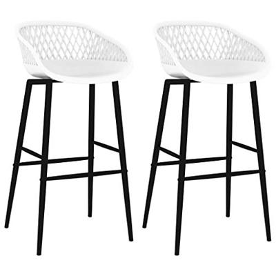 VidaXL Barstoelen 2 st wit