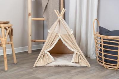Hondenbed Trixie Beige 55 × 65 × 55 cm - thumbnail