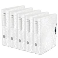 Ordner leitz wow active 180° 80mm pp a4 wit | 5 stuks - thumbnail