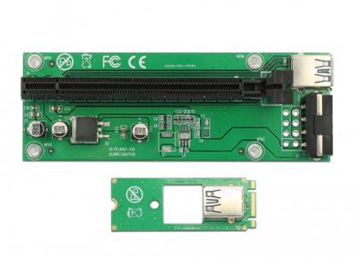 Delock 41428 Riser Card M.2 Key B+M > PCI Express x16 met 30cm USB-kabel