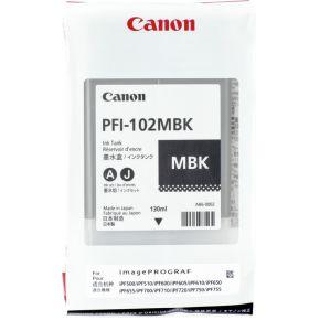 Canon PFI-102MBK matzwart