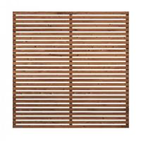 ThermoWood® Tuinscherm Tokyo 180 x 180 CM - thumbnail