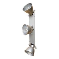 Urban Interiors Stoere plafondspotsIndustrial 3-lichts antiek zink - AI-WL-07-254-AZ - thumbnail