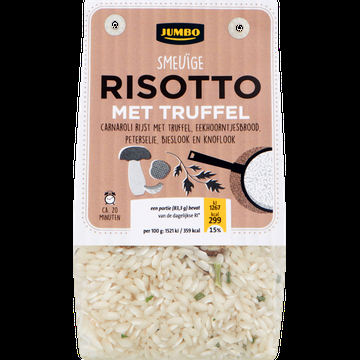 Jumbo Smeuige Risotto met Truffel 250 g