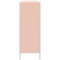 Dressoir 135x39x103,5 cm koudgewalst staal roze - thumbnail