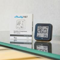 Shelly plus h&t gen3 melder (zwart (mat)) - thumbnail