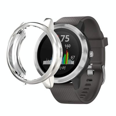 Voor Garmin VivoActive 3 TPU beschermhoes (zilver)