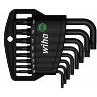 Wiha Stiftsleutelset | in Classic houder | TORX® | Tamper Resistant (met boring) | 9-delig | chemisch gezwart - 36462 - 36462 - thumbnail