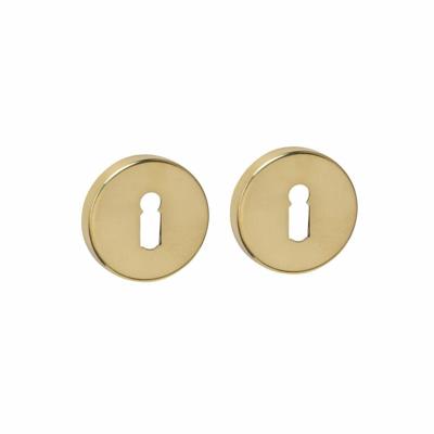 Intersteel sleutelrozetten verdekt ø53x9mm - PVD messingkleur