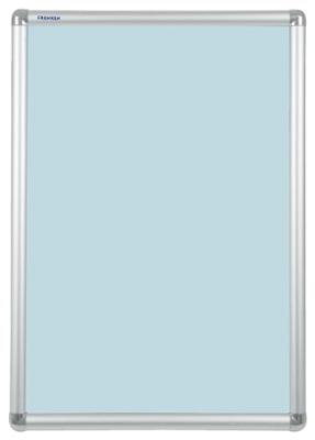Franken BS0703 Wissellijst Papierformaat: DIN A2 (b x h x d) 45 x 62.4 x 1.2 cm Zilver