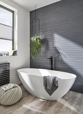 Badmengkraan Metropol HansGrohe Eengreeps Vloergemonteerd Mat Zwart - thumbnail