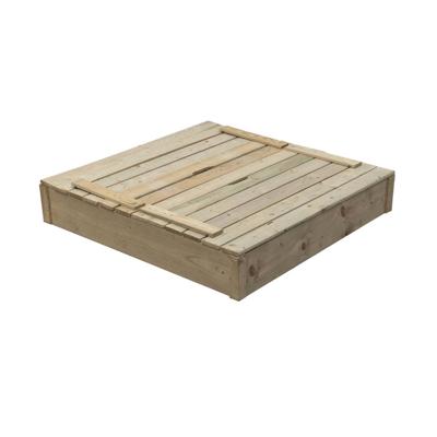 SwingKing houten zandbak blank - gucio