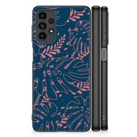 Samsung Galaxy A13 4G Bloemen Hoesje Palm Leaves - thumbnail