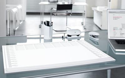 Sigel SI-HO366 Bureauonderlegger Protect A2 40 Vel + Kunststof Beschermrand + Kalender 2024/2025 Wit/Transparant Sigel SI-HO366 Bureauonderlegger Protect A2 40 Vel + Kunststof Beschermrand + Kalender 2024/2025 Wit/Transparant