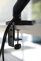 SAVIO UM-01 Bureaubeugel voor monitor 17" - 32", 2 - 9 kg, met gasveer - thumbnail