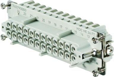 Weidmüller 1745790000 Businzetstuk RockStar® HDC HE 24 + PE Spanveer 1 stuk(s)